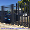 High Security 2.4m Triple Point Spear Straight Top W Pale Palisade Fencing